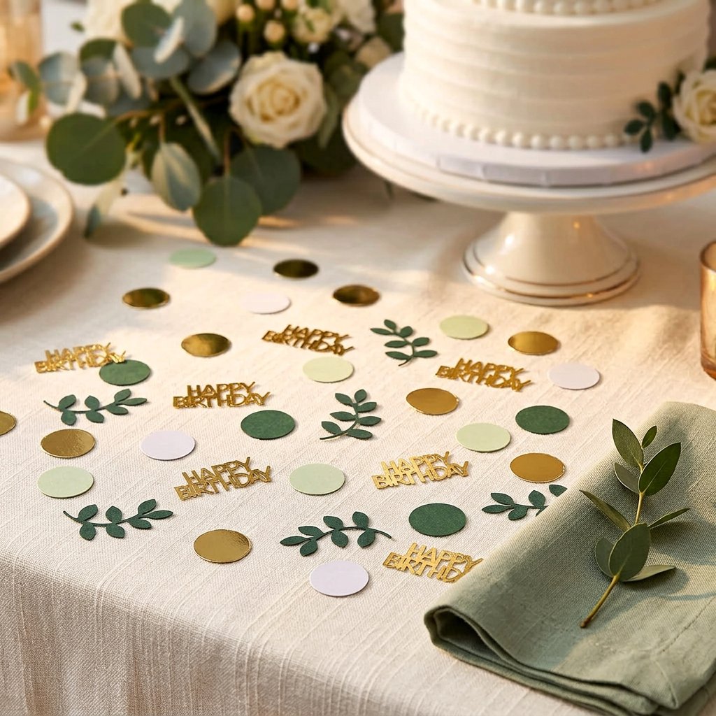 120 Gold Number Birthday Confe - đánh giá và giá Table Number Gold
