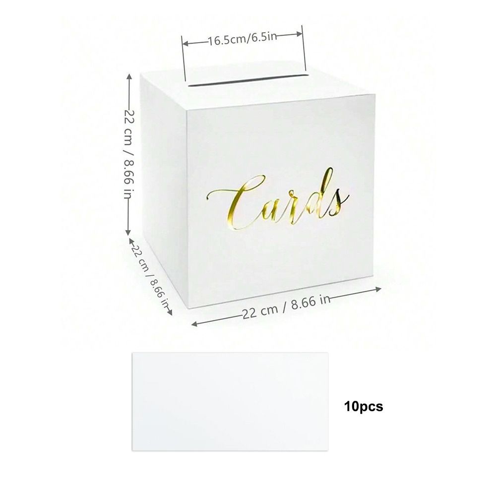 Envelope Boxes White Black Wed - đánh giá và giá Wedding Card Box