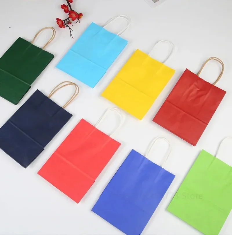 100pcs/lot Kraft Paper Bag wit - đánh giá và giá Wedding/Event Supply Store